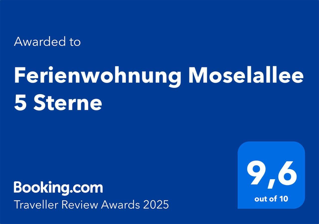 Ferienwohnung Moselallee 5 Sterne Moselkern Exteriör bild